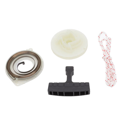 Starter Pulley Replacement Pull Start Pulley Spring Grip Rope Kit for Husqvarna 445e 450 455 460 V1294-YM0523-3111220129111