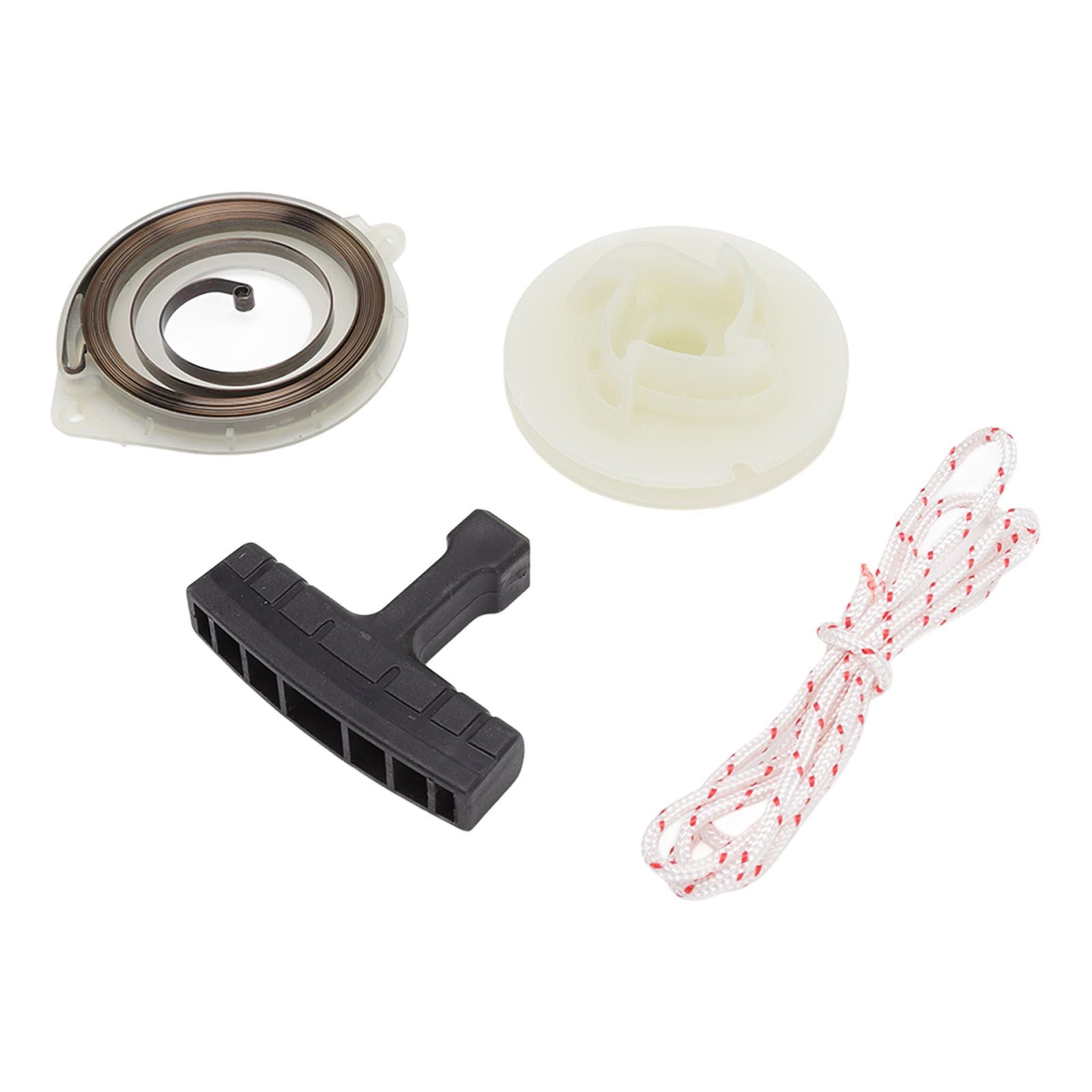 Starter Pulley Replacement Pull Start Pulley Spring Grip Rope Kit for Husqvarna 445e 450 455 460 V1294-YM0523-3111220129111