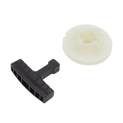 Starter Pulley Replacement Pull Start Pulley Spring Grip Rope Kit for Husqvarna 445e 450 455 460 V1294-YM0523-3111220129111