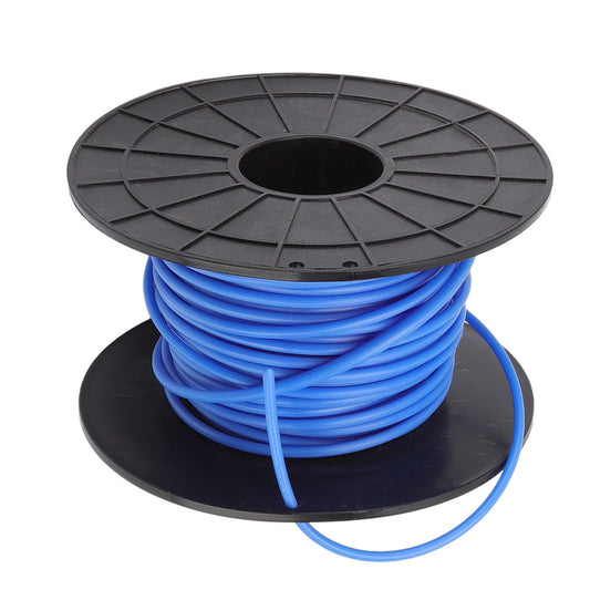 Lawn Mower Trimmer Line Round 4mm Thick 30m Long Blue Replacement for Black and Decker V1294-YM0523-3111220130011