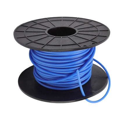Lawn Mower Trimmer Line Round 4mm Thick 30m Long Blue Replacement for Black and Decker V1294-YM0523-3111220130011
