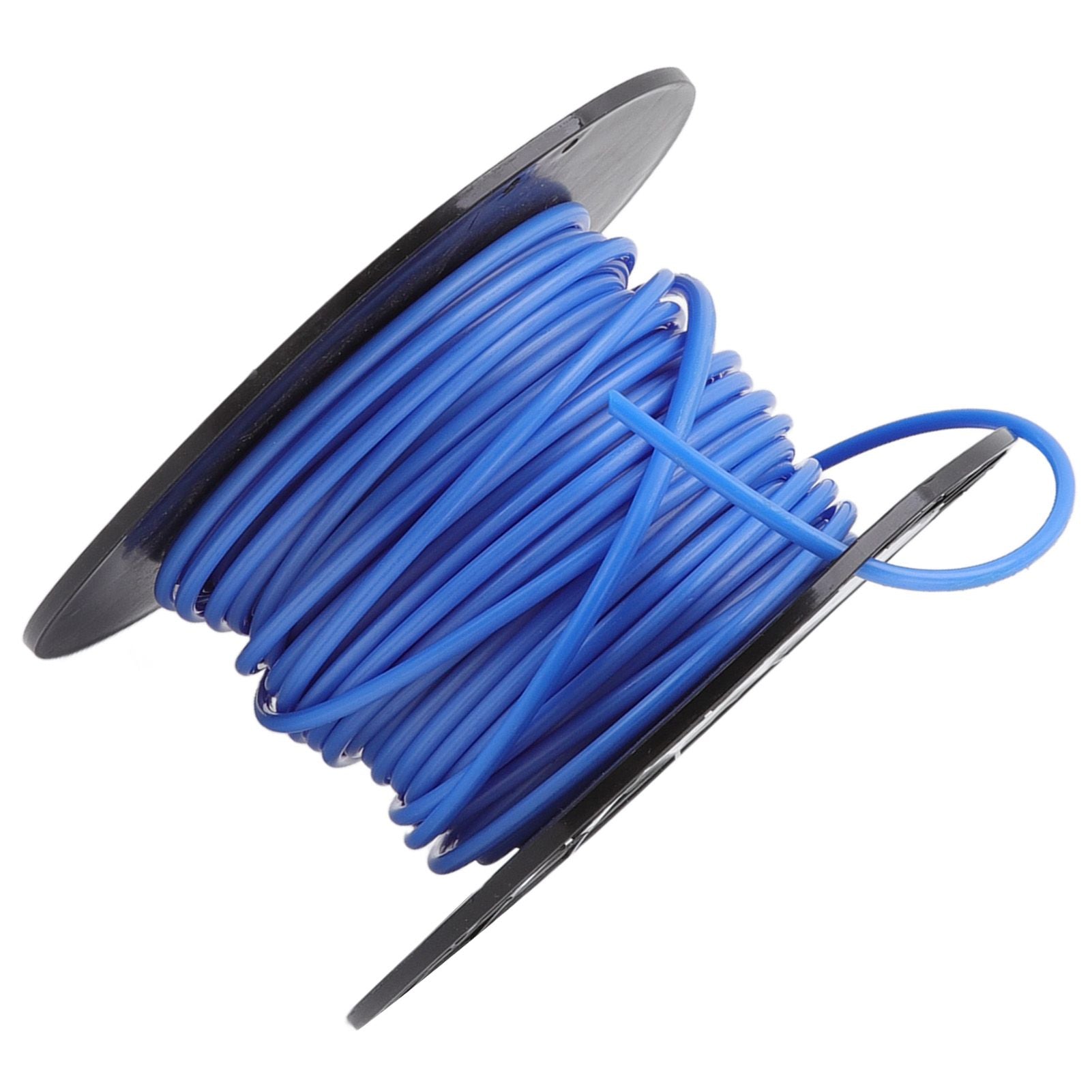Lawn Mower Trimmer Line Round 4mm Thick 30m Long Blue Replacement for Black and Decker V1294-YM0523-3111220130011