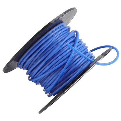 Lawn Mower Trimmer Line Round 4mm Thick 30m Long Blue Replacement for Black and Decker V1294-YM0523-3111220130011