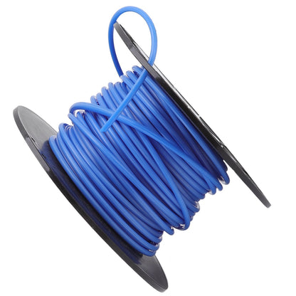 Lawn Mower Trimmer Line Round 4mm Thick 30m Long Blue Replacement for Black and Decker V1294-YM0523-3111220130011