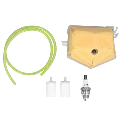 Spark Plug Air Filter Fuel Filter Fuel Line Kit 503-443201 for Husqvarna 51 55 Chainsaw V1294-YM0523-3111220130811