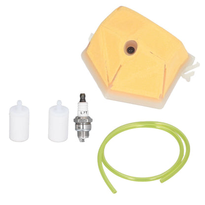 Spark Plug Air Filter Fuel Filter Fuel Line Kit 503-443201 for Husqvarna 51 55 Chainsaw V1294-YM0523-3111220130811