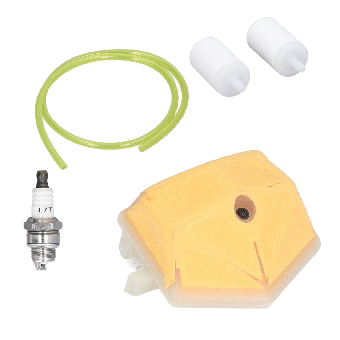Spark Plug Air Filter Fuel Filter Fuel Line Kit 503-443201 for Husqvarna 51 55 Chainsaw V1294-YM0523-3111220130811
