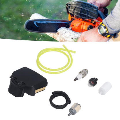 537255701 Air Filter Fuel Line Filter Replacement Kit for Husqvarna 455E 455 Gas Chainsaw V1294-YM0523-3111220131011