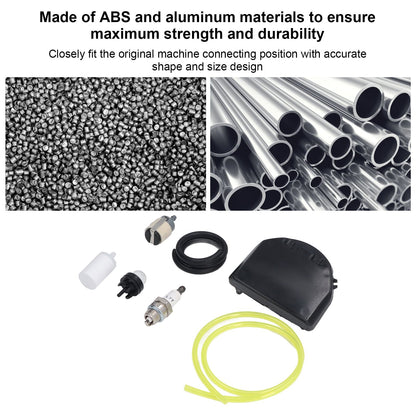 537255701 Air Filter Fuel Line Filter Replacement Kit for Husqvarna 455E 455 Gas Chainsaw V1294-YM0523-3111220131011