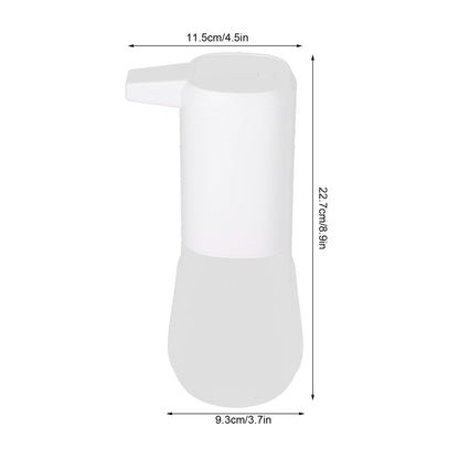 600ml Soap Dispenser Large Capacity Induction Electric Automatic Soap Dispenser for Home BathroomWhite Spray V1294-YM0523-3112210083211