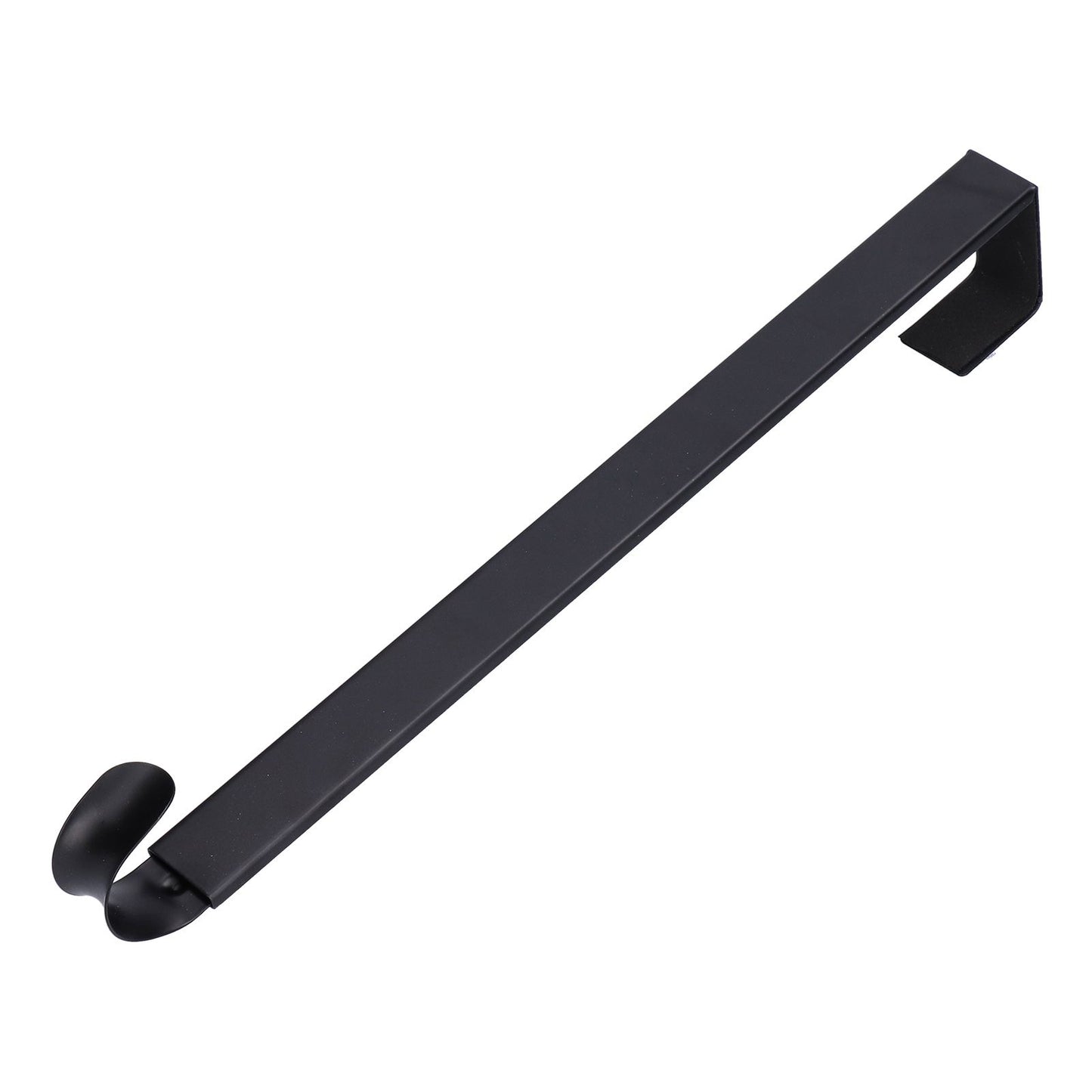Retractable Door Wreath Hook Adjustable No Punch Door Wreath Hanger Christmas OrnamentBlack V1294-YM0523-3112210097711