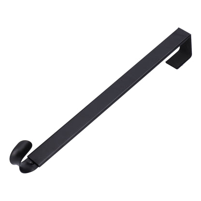 Retractable Door Wreath Hook Adjustable No Punch Door Wreath Hanger Christmas OrnamentBlack V1294-YM0523-3112210097711