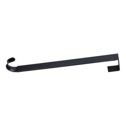 Retractable Door Wreath Hook Adjustable No Punch Door Wreath Hanger Christmas OrnamentBlack V1294-YM0523-3112210097711