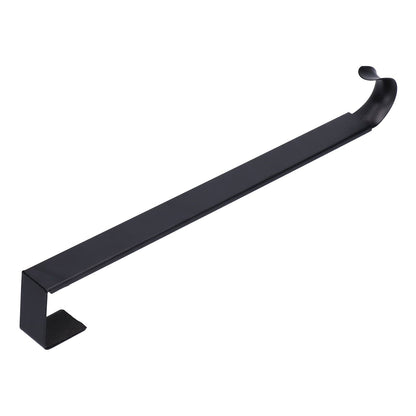 Retractable Door Wreath Hook Adjustable No Punch Door Wreath Hanger Christmas OrnamentBlack V1294-YM0523-3112210097711