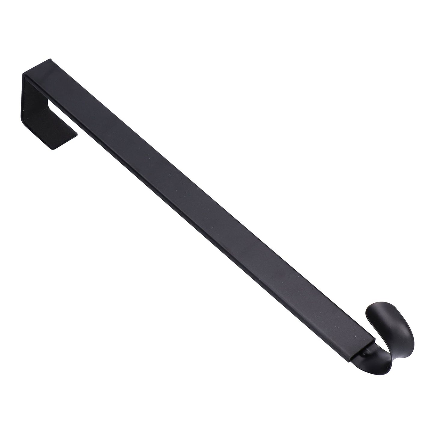 Retractable Door Wreath Hook Adjustable No Punch Door Wreath Hanger Christmas OrnamentBlack V1294-YM0523-3112210097711