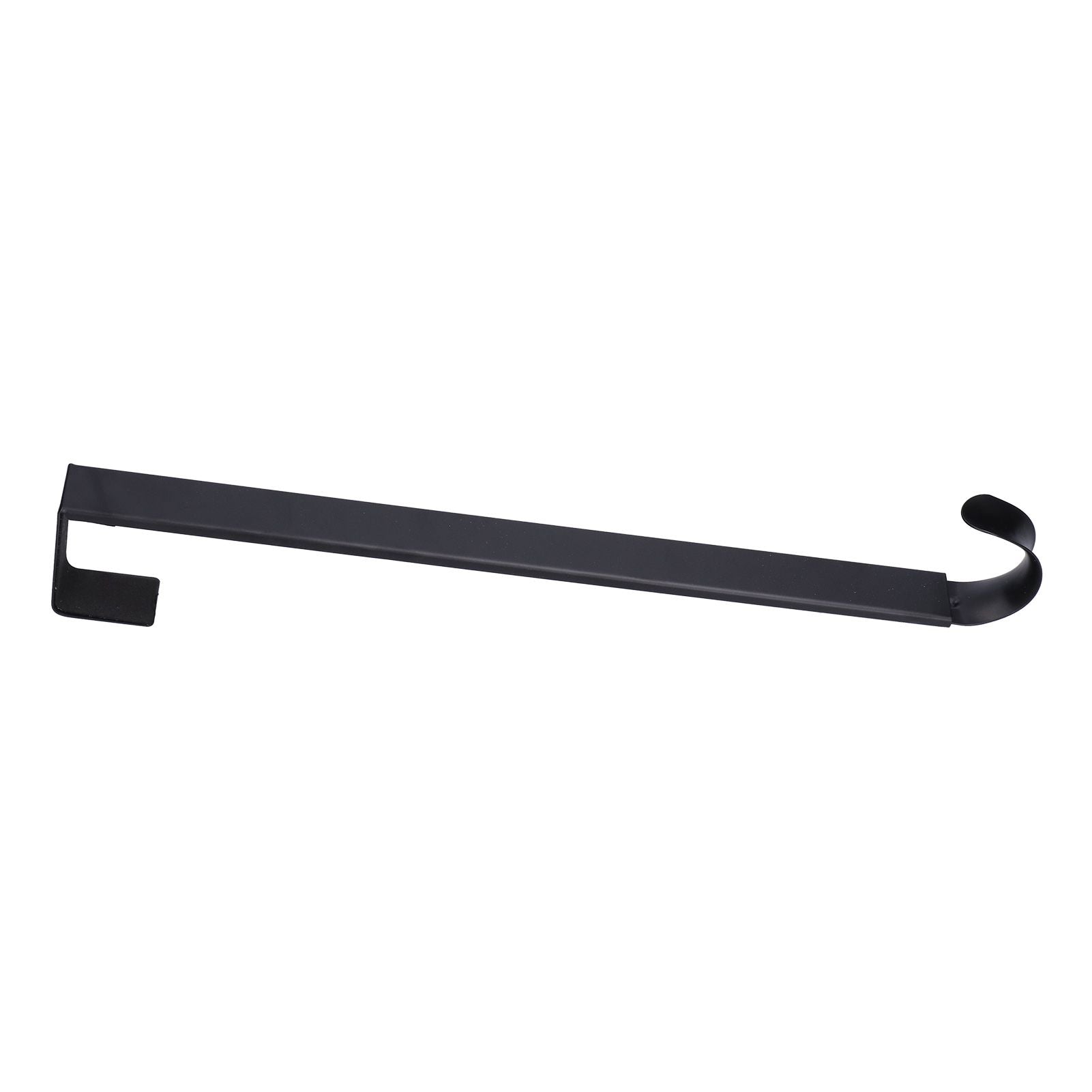 Retractable Door Wreath Hook Adjustable No Punch Door Wreath Hanger Christmas OrnamentBlack V1294-YM0523-3112210097711