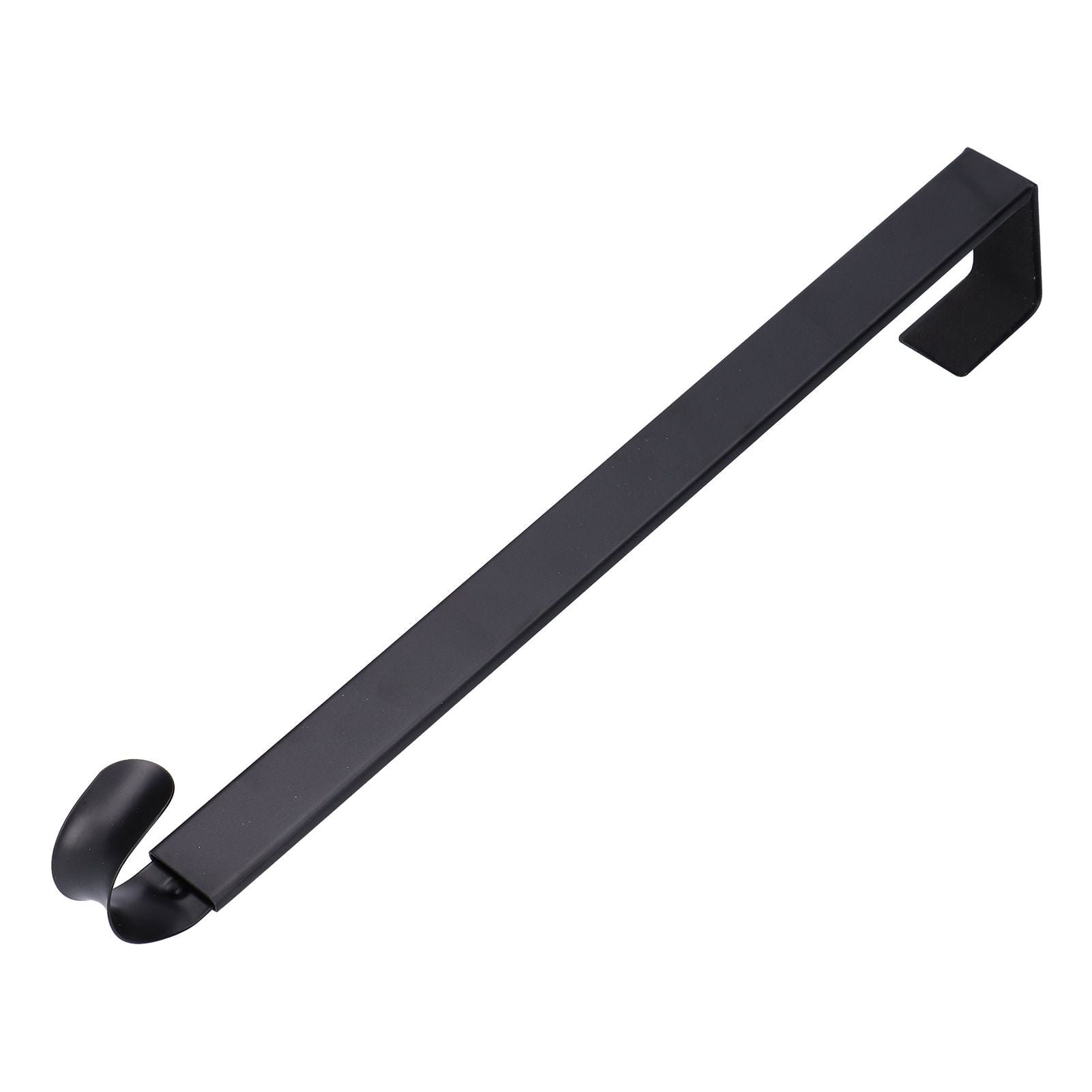 Retractable Door Wreath Hook Adjustable No Punch Door Wreath Hanger Christmas OrnamentBlack V1294-YM0523-3112210097711