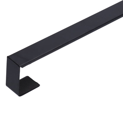 Retractable Door Wreath Hook Adjustable No Punch Door Wreath Hanger Christmas OrnamentBlack V1294-YM0523-3112210097711