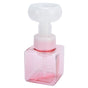 250ml Foaming Bottle PETG Plastic Flower Foam Dispenser Square Bottles for Cosmetic PackagingTransparent V1294-YM0523-3112210100012