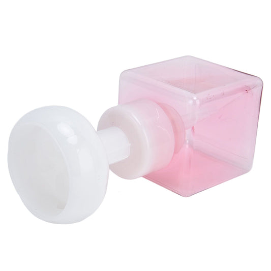 250ml Foaming Bottle PETG Plastic Flower Foam Dispenser Square Bottles for Cosmetic PackagingTransparent V1294-YM0523-3112210100012