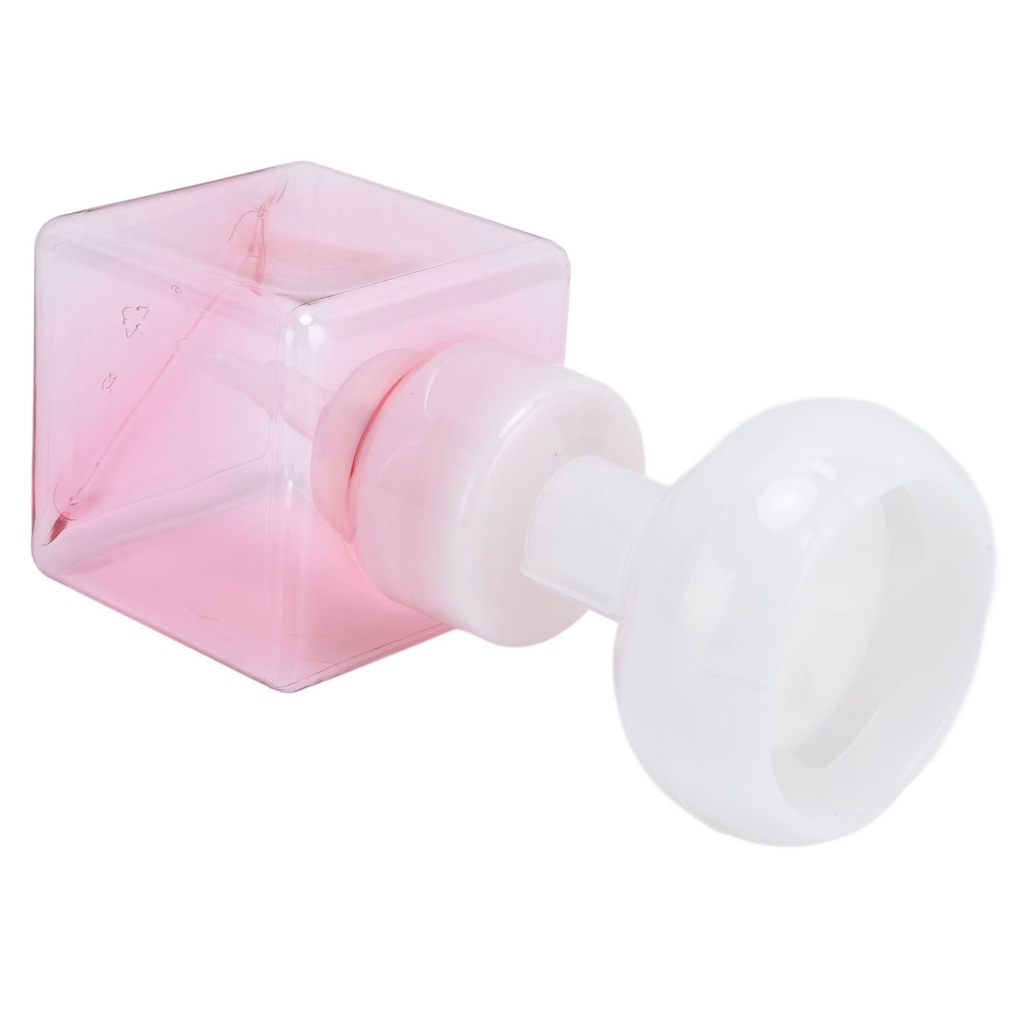 250ml Foaming Bottle PETG Plastic Flower Foam Dispenser Square Bottles for Cosmetic PackagingTransparent V1294-YM0523-3112210100012