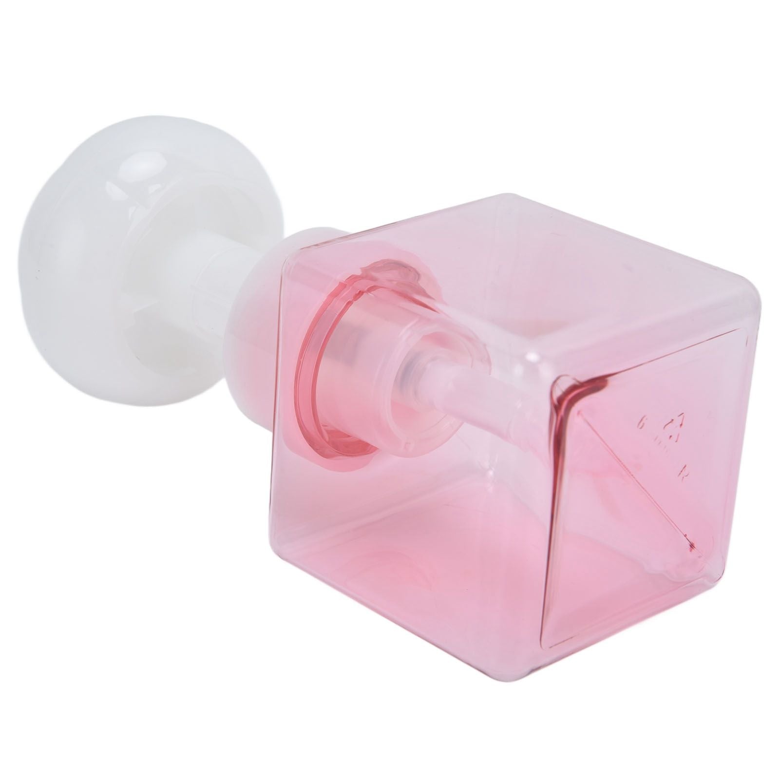 250ml Foaming Bottle PETG Plastic Flower Foam Dispenser Square Bottles for Cosmetic PackagingTransparent V1294-YM0523-3112210100012