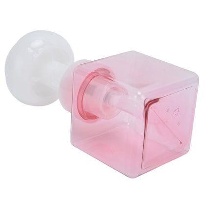 250ml Foaming Bottle PETG Plastic Flower Foam Dispenser Square Bottles for Cosmetic PackagingTransparent V1294-YM0523-3112210100012