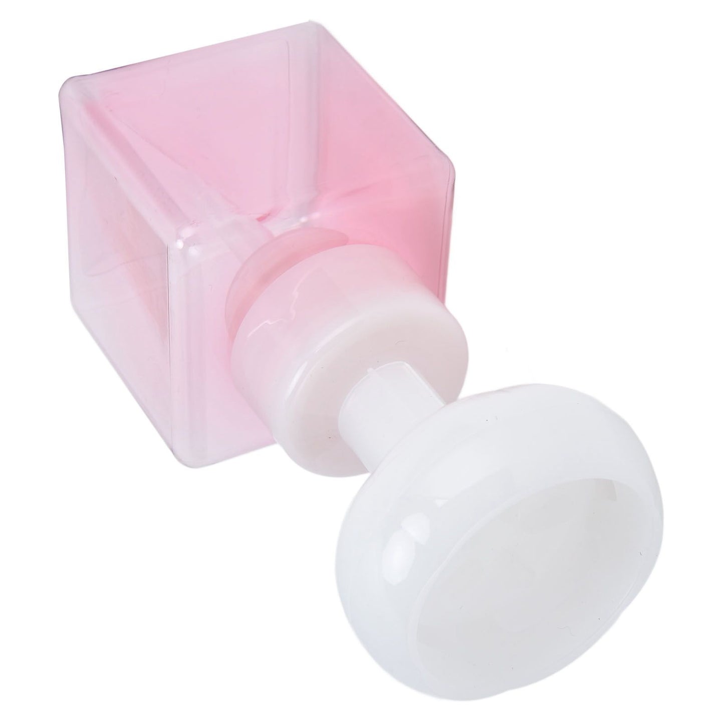 250ml Foaming Bottle PETG Plastic Flower Foam Dispenser Square Bottles for Cosmetic PackagingTransparent V1294-YM0523-3112210100012