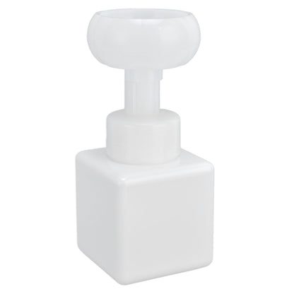 250ml Foaming Bottle PETG Plastic Flower Foam Dispenser Square Bottles for Cosmetic PackagingWhite V1294-YM0523-3112210100014