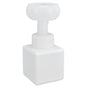 250ml Foaming Bottle PETG Plastic Flower Foam Dispenser Square Bottles for Cosmetic PackagingWhite V1294-YM0523-3112210100014