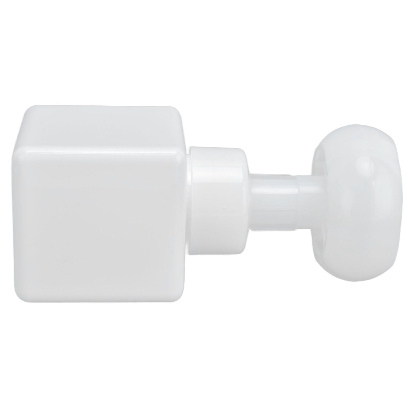 250ml Foaming Bottle PETG Plastic Flower Foam Dispenser Square Bottles for Cosmetic PackagingWhite V1294-YM0523-3112210100014