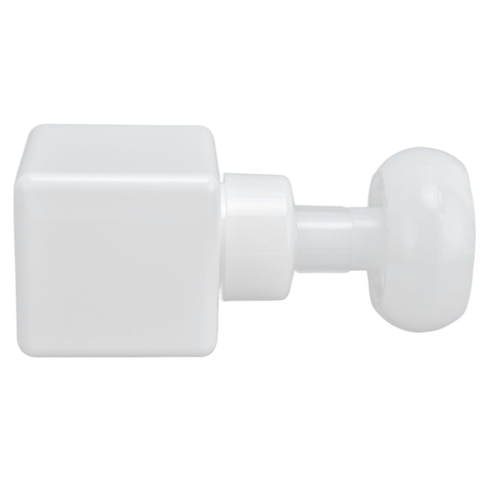 250ml Foaming Bottle PETG Plastic Flower Foam Dispenser Square Bottles for Cosmetic PackagingWhite V1294-YM0523-3112210100014