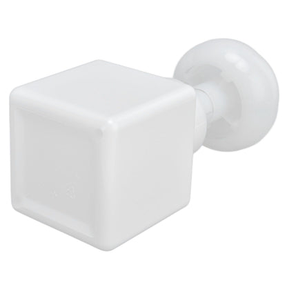 250ml Foaming Bottle PETG Plastic Flower Foam Dispenser Square Bottles for Cosmetic PackagingWhite V1294-YM0523-3112210100014