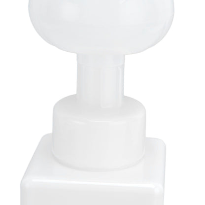 250ml Foaming Bottle PETG Plastic Flower Foam Dispenser Square Bottles for Cosmetic PackagingWhite V1294-YM0523-3112210100014