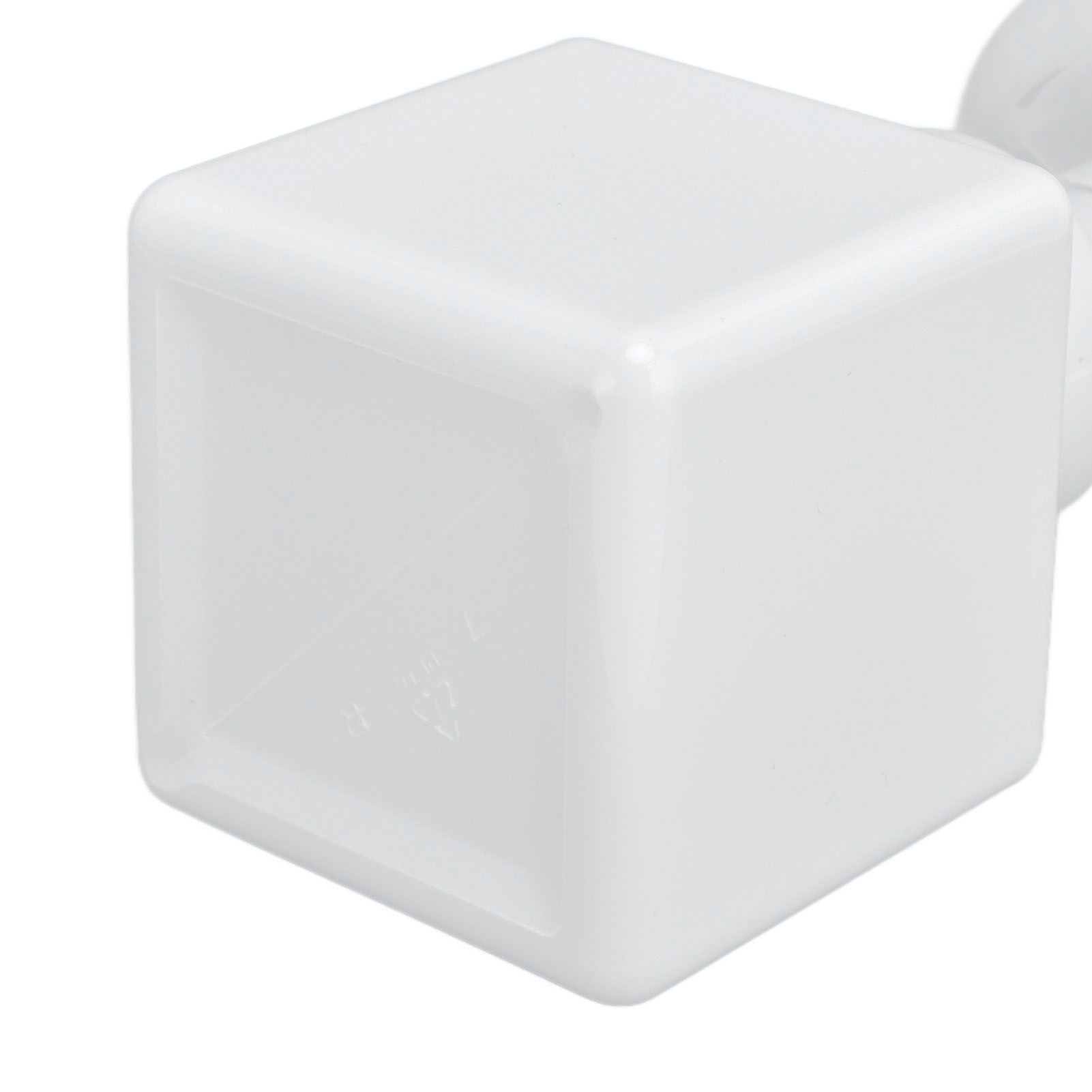 250ml Foaming Bottle PETG Plastic Flower Foam Dispenser Square Bottles for Cosmetic PackagingWhite V1294-YM0523-3112210100014