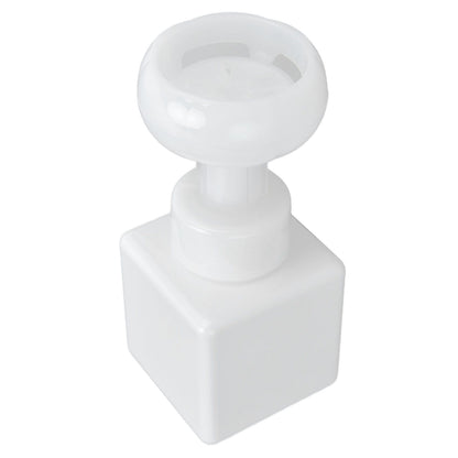 250ml Foaming Bottle PETG Plastic Flower Foam Dispenser Square Bottles for Cosmetic PackagingWhite V1294-YM0523-3112210100014