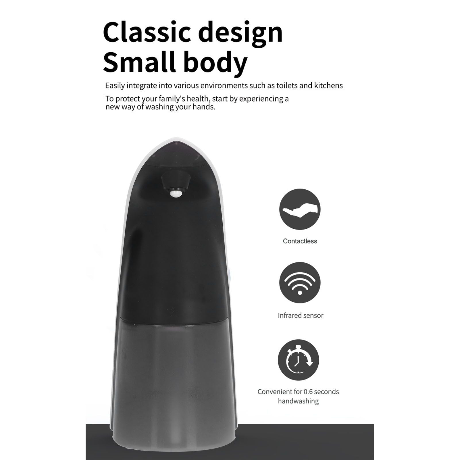 Intelligent Induction Foam Hand Sanitizer Machine Automatic Hand Washing Soap Dispenser Household Hand V1294-YM0523-3112210100411