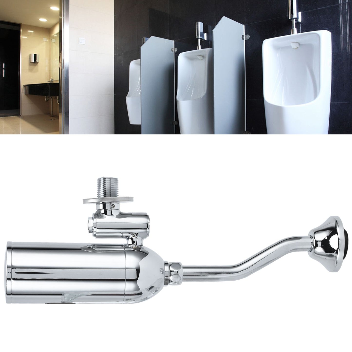 Urinal Flush Valve Device Intelligent Infrared Urinal Flusher for Hotel Restaurant Shop Public Place V1294-YM0523-3112210100911