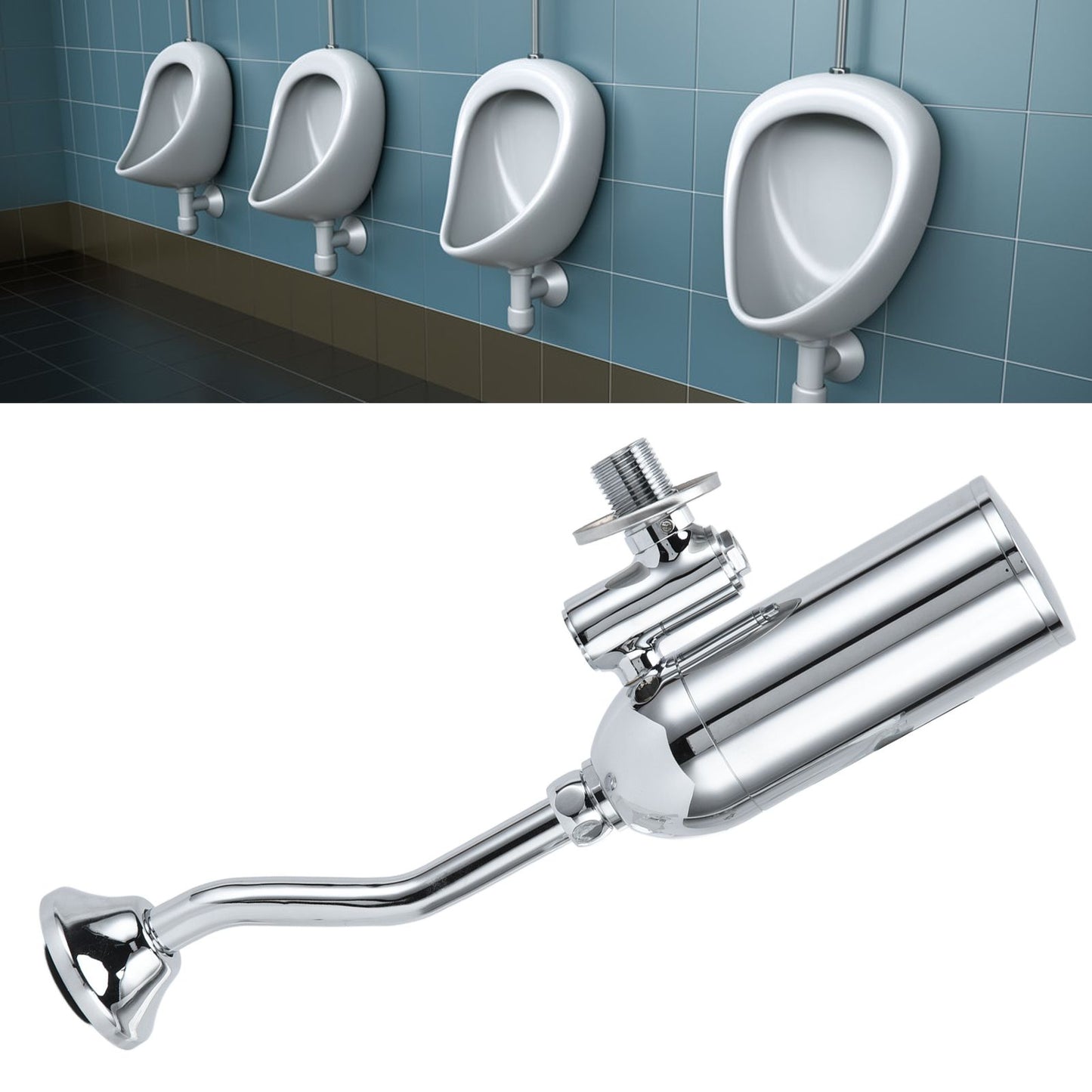 Urinal Flush Valve Device Intelligent Infrared Urinal Flusher for Hotel Restaurant Shop Public Place V1294-YM0523-3112210100911