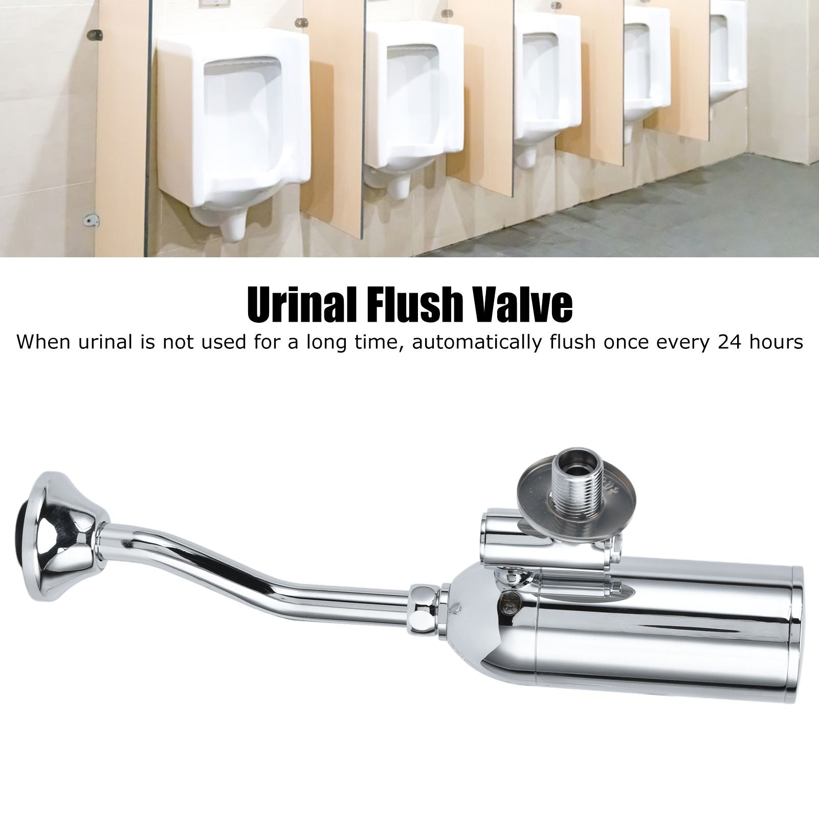 Urinal Flush Valve Device Intelligent Infrared Urinal Flusher for Hotel Restaurant Shop Public Place V1294-YM0523-3112210100911