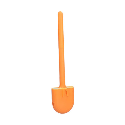 Wall Mounted Toilet Brush Drying Holder Set with Detachable Handle Cleaning Tool for Home Hotel BathroomOrange V1294-YM0523-3112210101011
