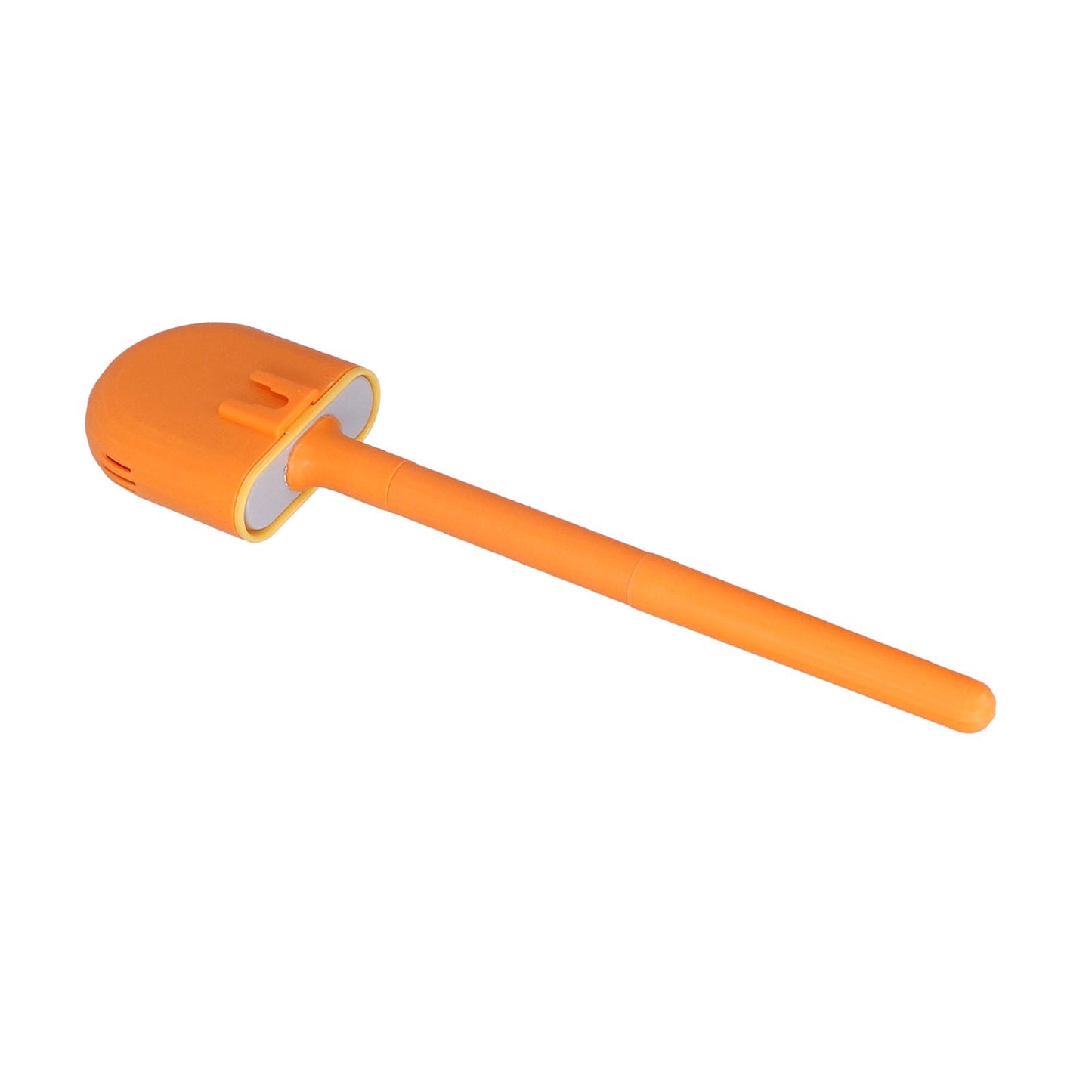 Wall Mounted Toilet Brush Drying Holder Set with Detachable Handle Cleaning Tool for Home Hotel BathroomOrange V1294-YM0523-3112210101011