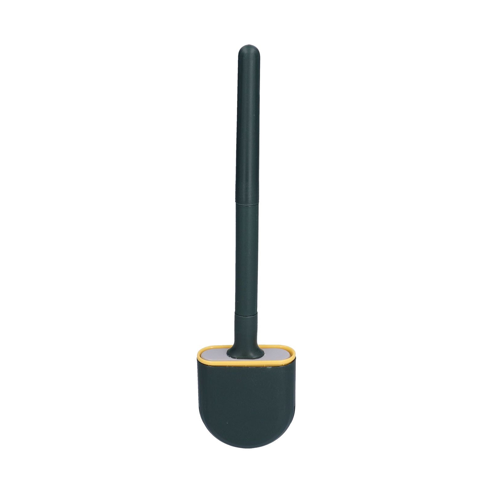 Wall Mounted Toilet Brush Drying Holder Set with Detachable Handle Cleaning Tool for Home Hotel BathroomGreen V1294-YM0523-3112210101012