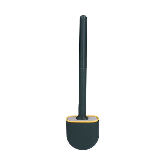 Wall Mounted Toilet Brush Drying Holder Set with Detachable Handle Cleaning Tool for Home Hotel BathroomGreen V1294-YM0523-3112210101012