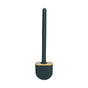 Wall Mounted Toilet Brush Drying Holder Set with Detachable Handle Cleaning Tool for Home Hotel BathroomGreen V1294-YM0523-3112210101012