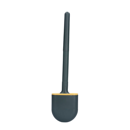 Wall Mounted Toilet Brush Drying Holder Set with Detachable Handle Cleaning Tool for Home Hotel BathroomGreen V1294-YM0523-3112210101012