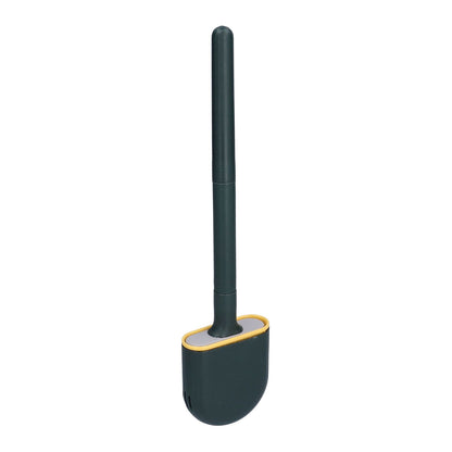 Wall Mounted Toilet Brush Drying Holder Set with Detachable Handle Cleaning Tool for Home Hotel BathroomGreen V1294-YM0523-3112210101012