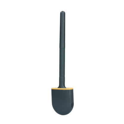 Wall Mounted Toilet Brush Drying Holder Set with Detachable Handle Cleaning Tool for Home Hotel BathroomGreen V1294-YM0523-3112210101012