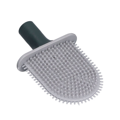 Wall Mounted Toilet Brush Drying Holder Set with Detachable Handle Cleaning Tool for Home Hotel BathroomGreen V1294-YM0523-3112210101012