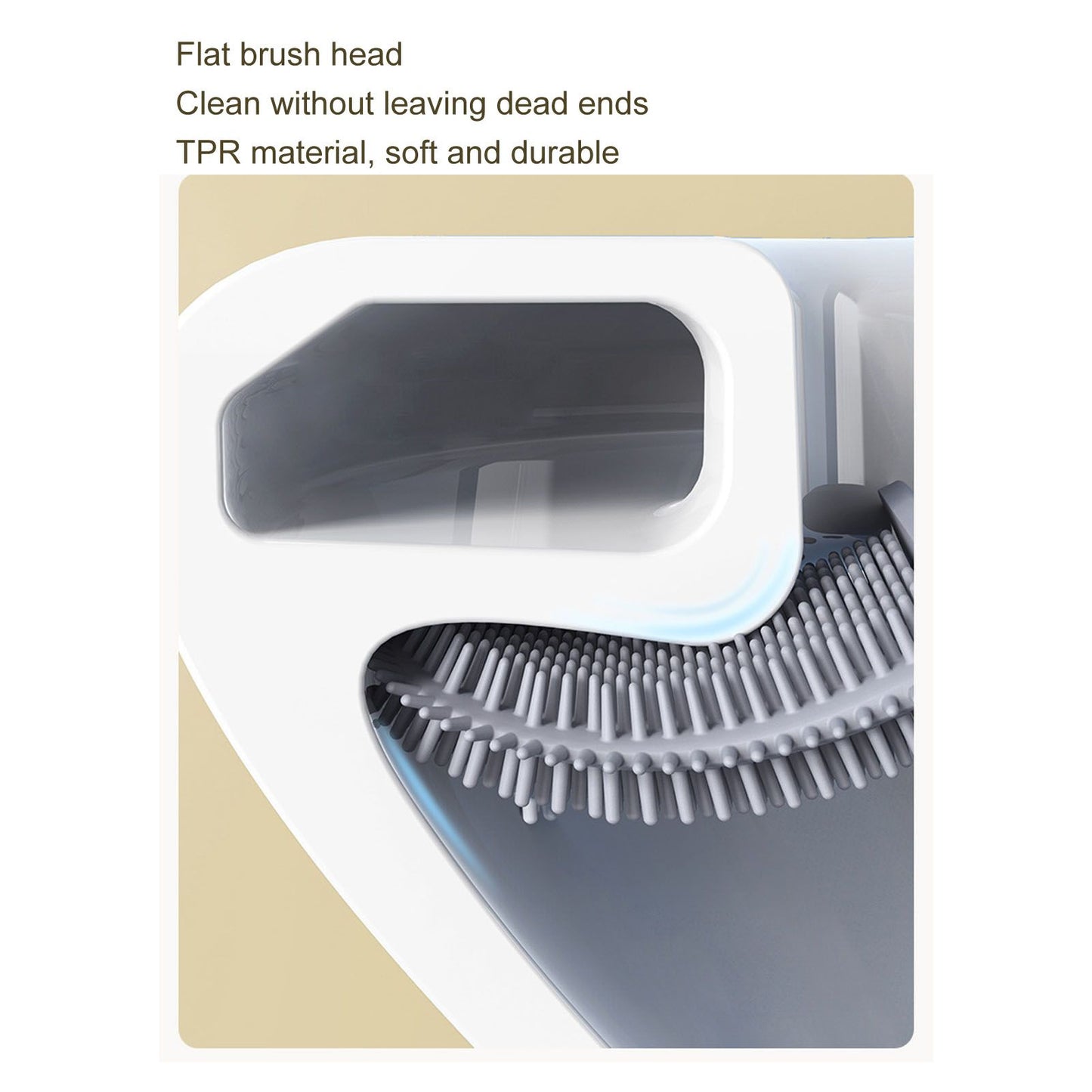 Wall Mounted Toilet Brush Drying Holder Set with Detachable Handle Cleaning Tool for Home Hotel BathroomGreen V1294-YM0523-3112210101012
